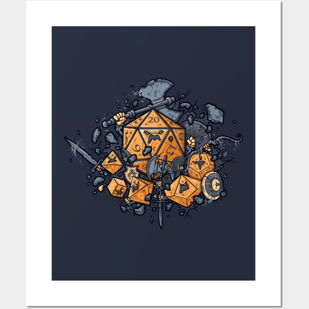 RPG United Wall Art by LetterQ